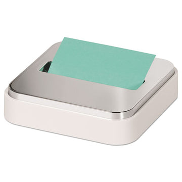 Post-it® Pop-up Notes Super Sticky Steel Top Dispenser, 3" X 3", White-steel freeshipping - TVN Wholesale
